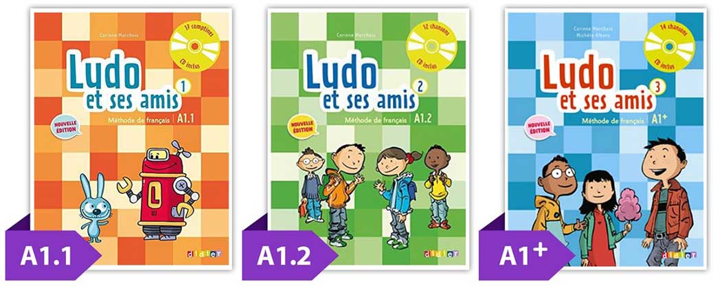 تصویر کتاب ludo آموزشگاه زبان فرانسه کودکان