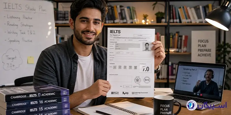 دریافت آیلتس 7