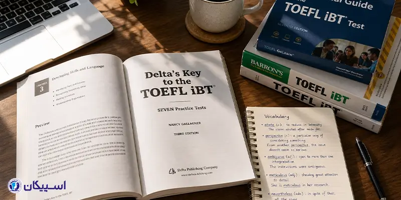 کتاب Delta’s Key to the TOEFL iBT