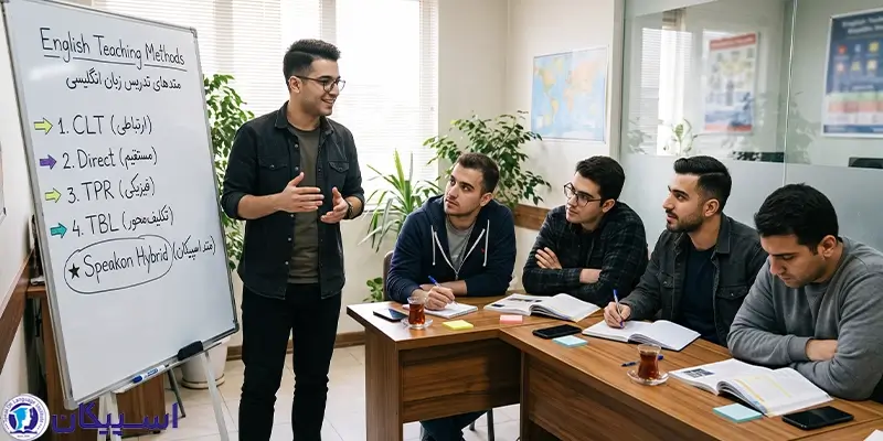 متد های تدریس زبان انگلیسی